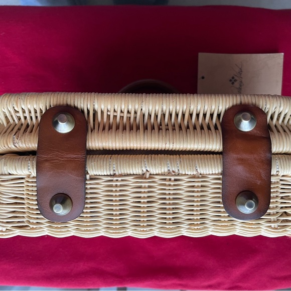 NWT PATRICIA NASH WICKER MULTIBEAD HANDBAG. ***look at description - Picture 10 of 11